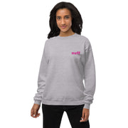 nuff womens fleece sweatshirt