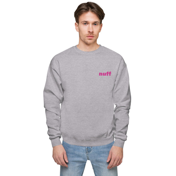 Unisex fleece sweatshirt