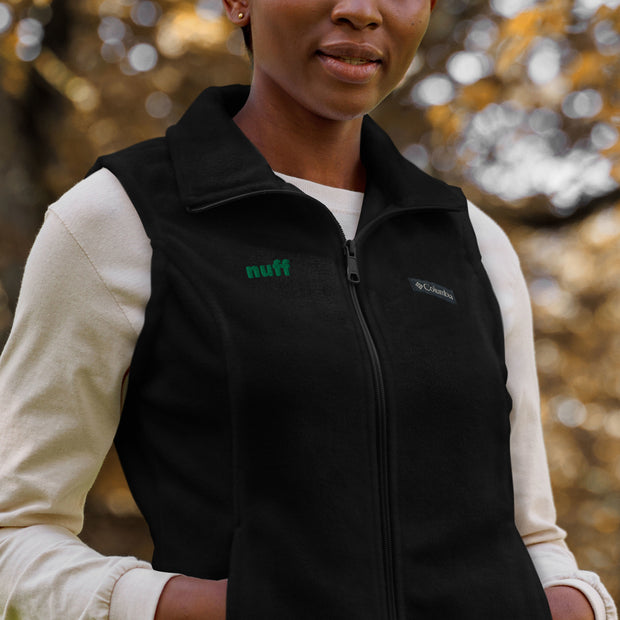 nuff Women’s Columbia fleece vest