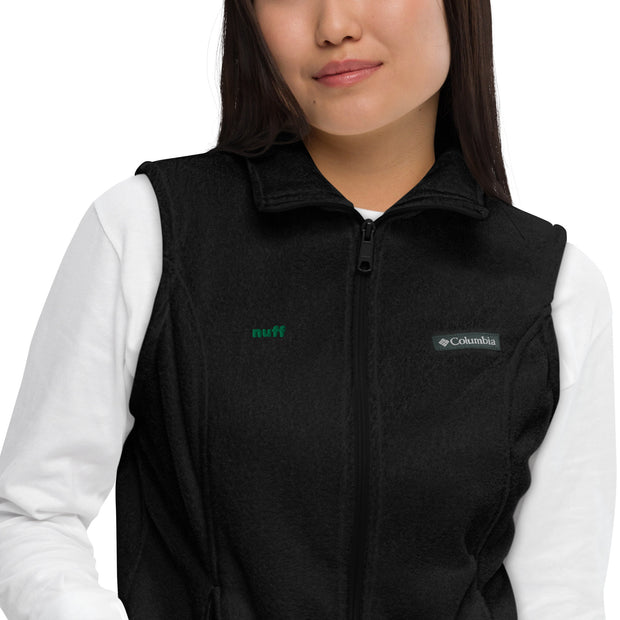 Women’s Columbia fleece vest