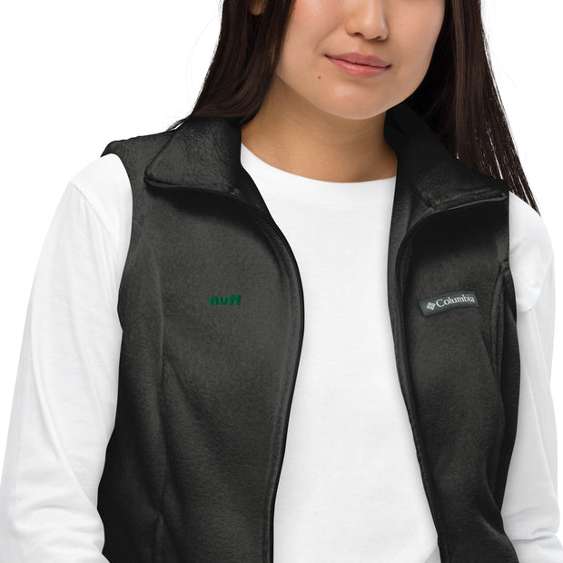 Women’s Columbia fleece vest